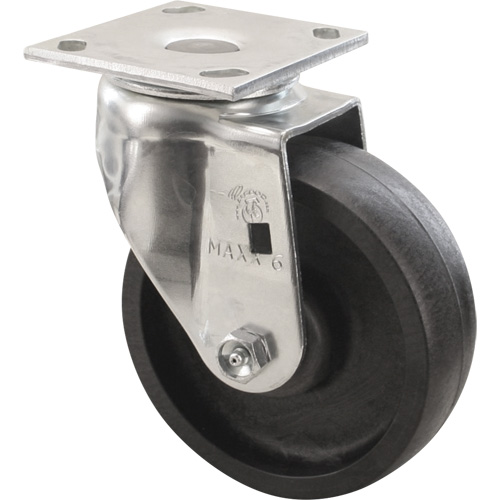 Roulette Emaxx RollX remplie de verre, Pivotant, 4" (101,6 mm), Nylon, 1200 lb (544,3 kg) Oxymax Inc