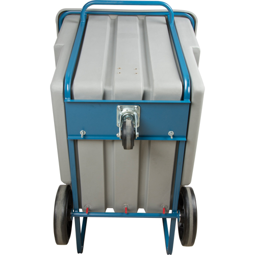 Chariot basculeur en acier, Poly&eacute;thyl&egrave;ne, 1,1 vg³, Capacit&eacute; de charge de 1250 lb Oxymax Inc