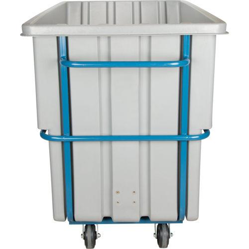 Tilt Truck, Polyethylene, 1.1 cu. yd., 2000 lbs. Load Capacity Oxymax Inc