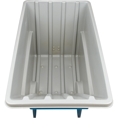 Tilt Truck, Polyethylene, 1.1 cu. yd., 2000 lbs. Load Capacity Oxymax Inc