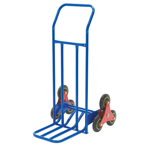 Stair Climbing Hand Truck, Steel Frame, 24" W x 45-3/4" H, 300 lbs. Capacity Oxymax Inc