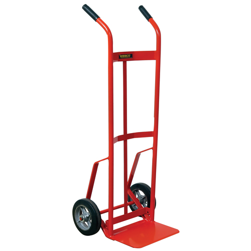 Hand Truck with Reinforced Noseplate - 136RN-HB, Dual Handle, Steel, 51" Height, 800 lbs. Capacity Oxymax Inc