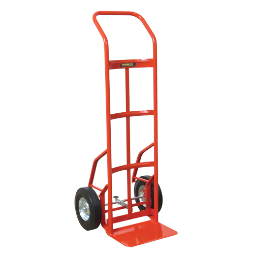 Touch-N-Tilt hand Truck - TNT56-Z, Continuous Handle, Steel, 50" Height, 600 lbs. Capacity Oxymax Inc
