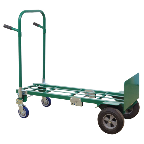 Diable transformable &eacute;conomique Greenline - E-CON, Acier, Capacit&eacute; 800 lb Oxymax Inc