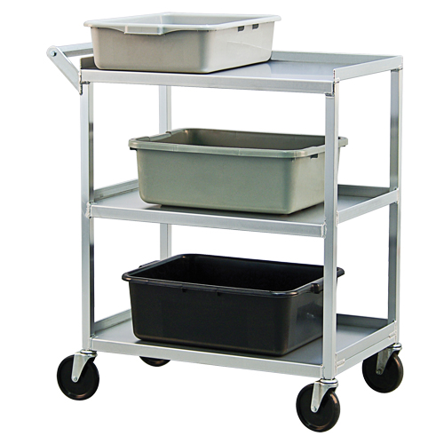 Chariot utilitaire, 3 Tiers, 18-1/2" la x 39" h x 32-1/2" p, Capacit&eacute; 350 lb Oxymax Inc