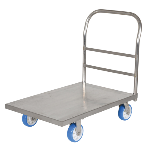 Platform Truck, 36" L x 24" W, 2000 lbs. Capacity, Polyurethane Casters Oxymax Inc