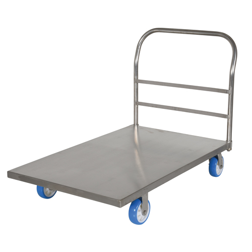 Platform Truck, 48" L x 30" W, 2000 lbs. Capacity, Polyurethane Casters Oxymax Inc