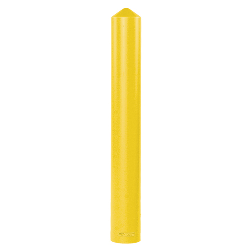 Enveloppe lisse pour butoir, 4" dia. x 56" l, Jaune Oxymax Inc