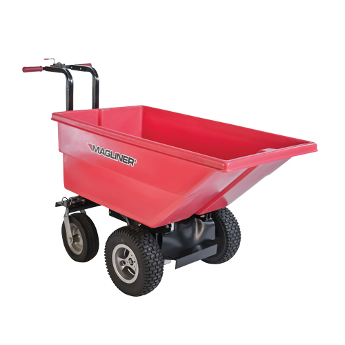 Motorized Tilt Truck, 6 pi³ Capacity, 40" H x 25" W x 56" D Oxymax Inc