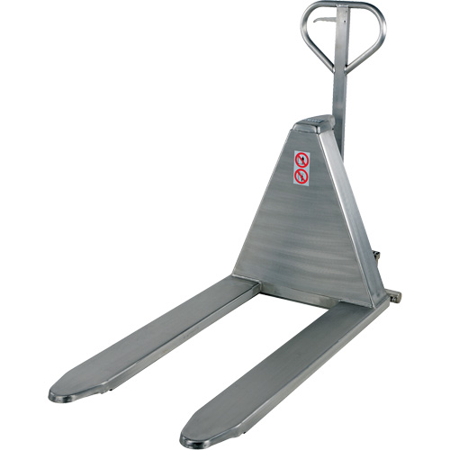 Pallet Lift Table, 45" L x 26-3/4" W, Stainless Steel, 2000 lbs. Capacity Oxymax Inc
