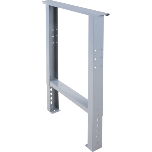 Industrial Duty Leg for Workbench, Steel, 24" D x 34" H, Single Oxymax Inc
