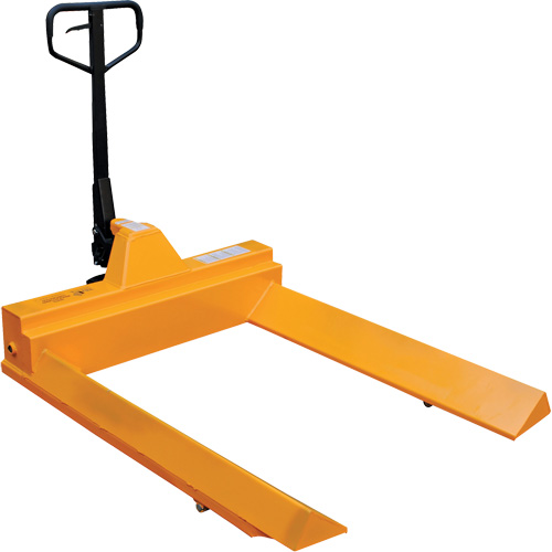 Roll Pallet Truck, Steel, 48" L x 7.5" W, 4000 lbs. Capacity Oxymax Inc
