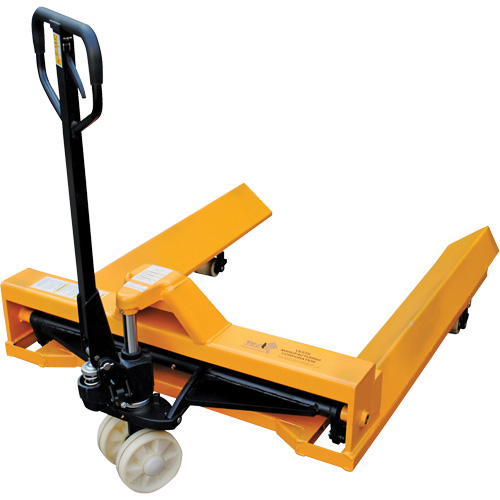 Roll Pallet Truck, Steel, 48" L x 7.5" W, 4000 lbs. Capacity Oxymax Inc
