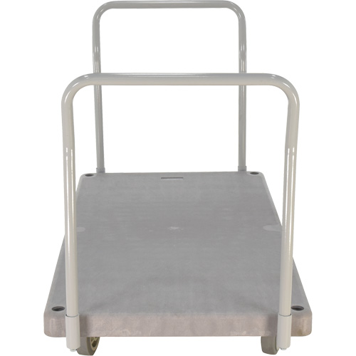 Heavy Duty Plastic Platform Truck, 60" L x 30" W, 3000 lbs. Cap., Polyurethane Wheels Oxymax Inc