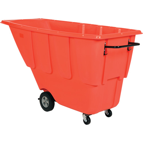 Tilt Truck, Polyethylene, 0.5 cu. yd., 450 lbs. Load Capacity Oxymax Inc