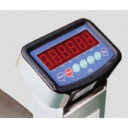 Eco Weigh-Scale Pallet Truck, 48" L x 27" W, 4400 lbs. Cap. Oxymax Inc