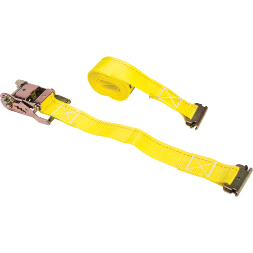 Tendeur d'arrimage &agrave; cliquet, Syst&egrave;me E-Track, 2" , 12' , Charge d'utilisation max. 1333 lb (605 kg) Oxymax Inc