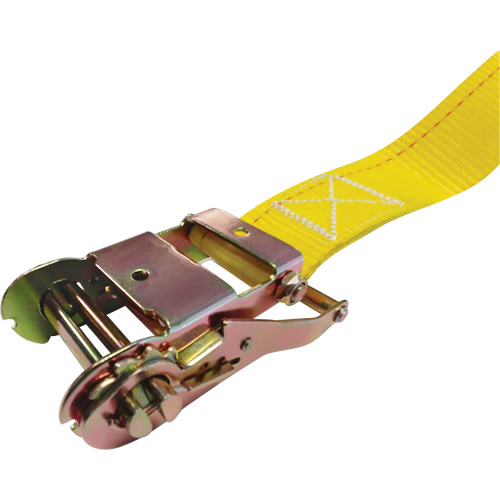 Tendeur d'arrimage &agrave; cliquet, Syst&egrave;me E-Track, 2" , 12' , Charge d'utilisation max. 1333 lb (605 kg) Oxymax Inc