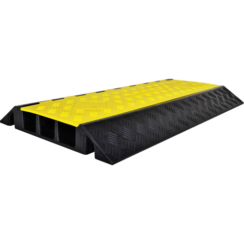 Protecteur de c&acirc;ble droit robuste Powerhouse, 3 canaux, 36" lo x 19,75" la x 3" h Oxymax Inc