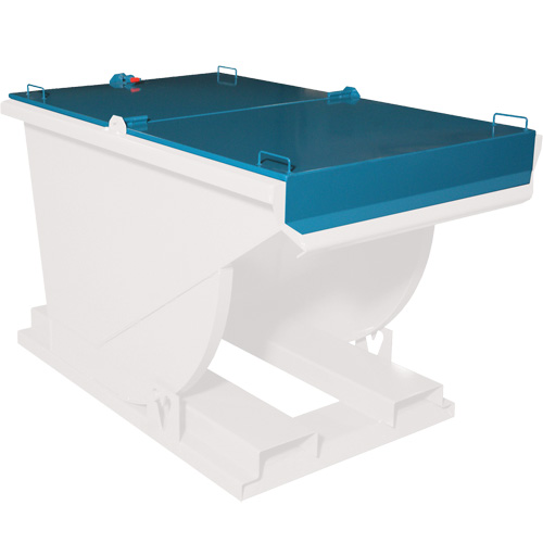 Cover for Self-Dumping Hopper Oxymax Inc