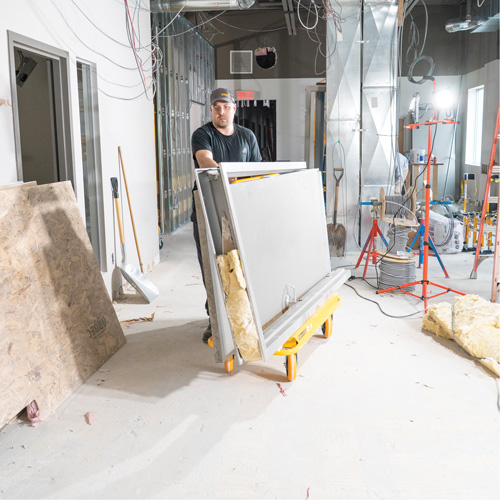 3000 Series Wall Hauler Drywall Cart Oxymax Inc