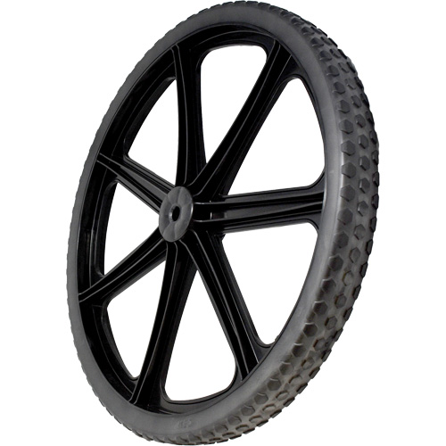 Roue &agrave; sept rayons pour brouettes Big Wheel Oxymax Inc