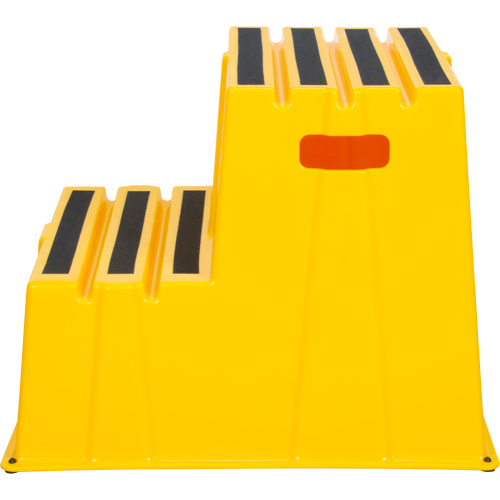 Escabeau industriel, 2 marches, 26" x 22-7/16" x Hauteur 19-11/16" Oxymax Inc