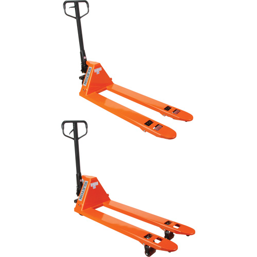 Quick-Lift Manual Pallet Truck, Steel, 48" L x 20.5" W, 5500 lbs. Capacity Oxymax Inc