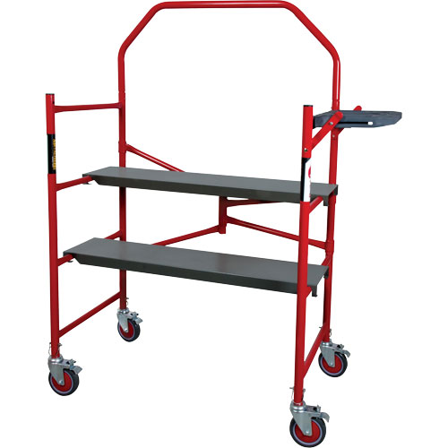 Buildman Portable Scaffold, 40-5/8" D x 4' H Oxymax Inc