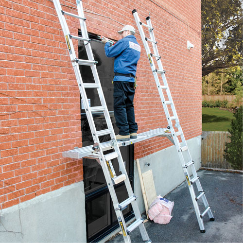 Planche de travail t&eacute;lescopique, 108" la x 12" pr, Capacit&eacute; de 250 lb, D&eacute;mont&eacute; Oxymax Inc