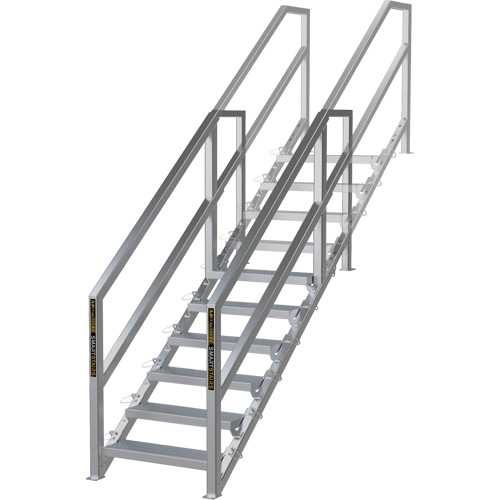 Syst&egrave;me d'escalier modulaire pour la construction de 6-10 marches SmartStairs, 75" ha Oxymax Inc