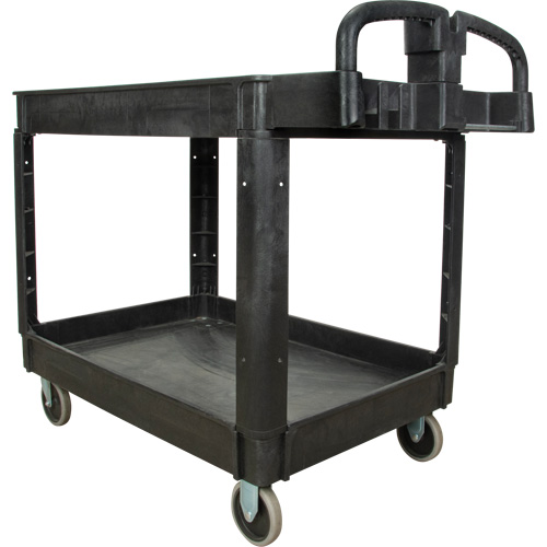 Chariot utilitaire, 2 tiers, 25-5/8" x 33-1/2" x 43-3/4", Capacit&eacute; 550 lb Oxymax Inc