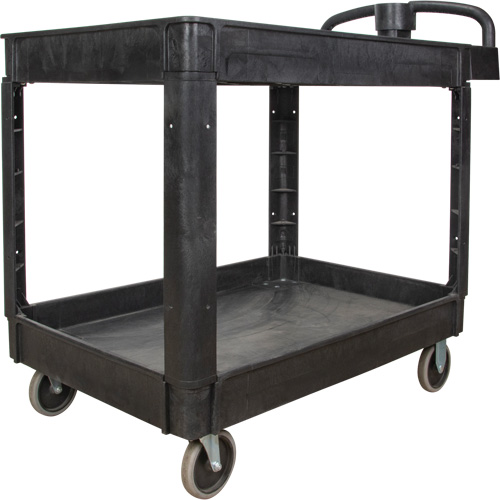 Chariot utilitaire, 2 tiers, 25-5/8" x 33-1/2" x 43-3/4", Capacit&eacute; 550 lb Oxymax Inc