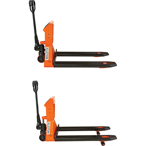 Transpalette &agrave; balance num&eacute;rique, 44,5" lo x 27,75" la, Capacit&eacute; de 4400 lb Oxymax Inc