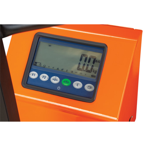 Transpalette &agrave; balance num&eacute;rique, 44,5" lo x 27,75" la, Capacit&eacute; de 4400 lb Oxymax Inc