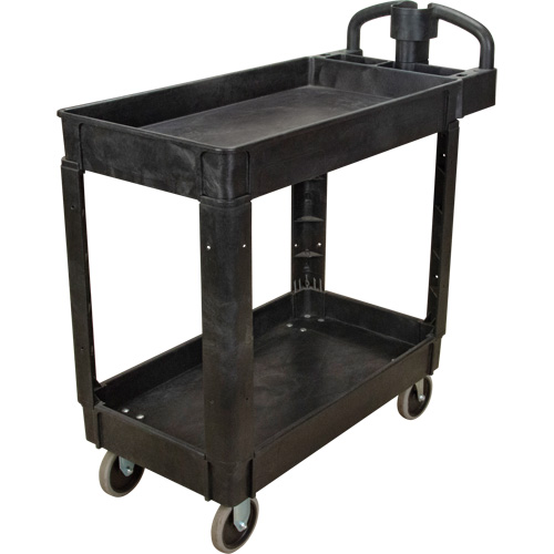 Chariot utilitaire, 2 tiers, 17-1/8" x 33-1/2" x 37-5/8", Capacit&eacute; 550 lb Oxymax Inc