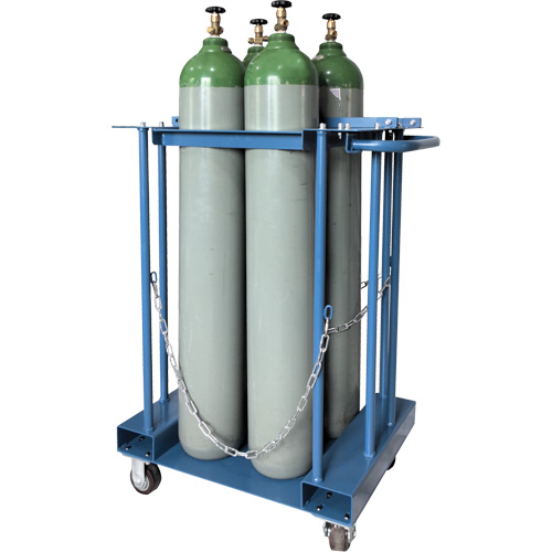 4-Cylinder Forklift Cylinder Storage Caddy Oxymax Inc