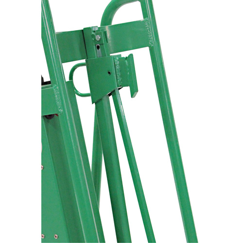 Powered Drum Hand Truck with Pneumatic Wheels Oxymax Inc