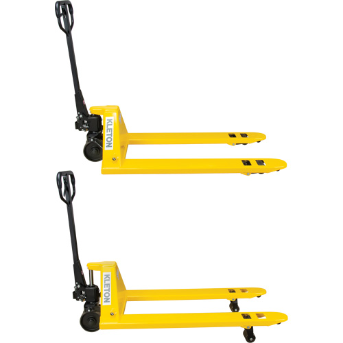 Transpalette &agrave; roues en acier, Acier, 48" lo x 27" la, Capacit&eacute; 5500 lb Oxymax Inc