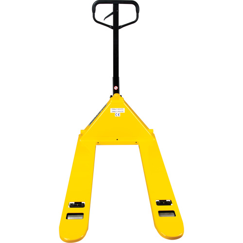 Transpalette &agrave; roues en acier, Acier, 48" lo x 27" la, Capacit&eacute; 5500 lb Oxymax Inc