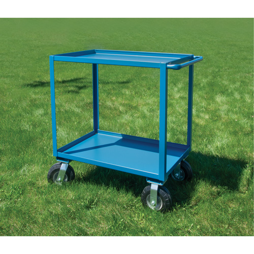  Chariot &agrave; tablettes pour l'ext&eacute;rieur, 2 Tiers, 18" la x 39" h x 33" p, Capacit&eacute; 1200 lb Oxymax Inc
