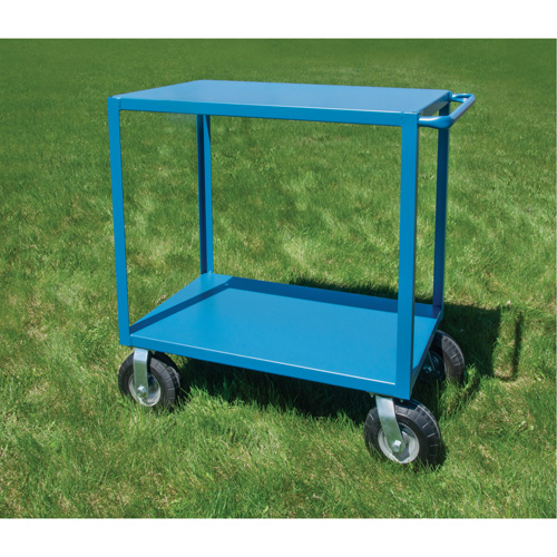  Chariot &agrave; tablettes pour l'ext&eacute;rieur, 2 Tiers, 24" la x 39" h x 39" p, Capacit&eacute; 1200 lb Oxymax Inc