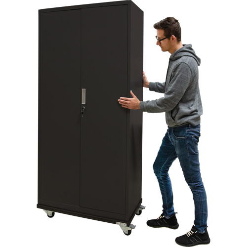 Socle roulant pour armoire, 24" la x 36" p x 1,375" h, Capacit&eacute; de 1000 lb Oxymax Inc