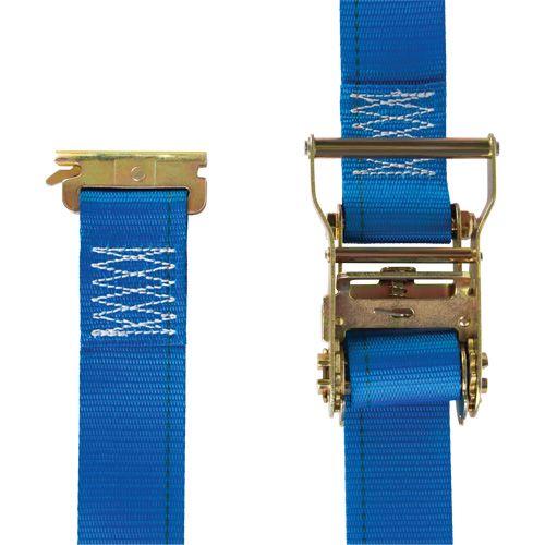 Logistic Strap, Ratchet, 2" W x 20' L, 1000 lbs. (454 kg) WLL Oxymax Inc