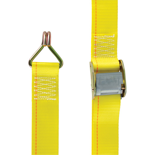 Ratchet Strap, Cam Buckle, 2" W x 12' L, 500 lbs. (227 kg) WLL Oxymax Inc