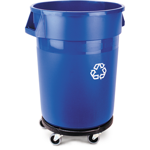 Contenant de collecte des d&eacute;chets recyclable Brute, Vrac, Plastique, 32 gal. US Oxymax Inc