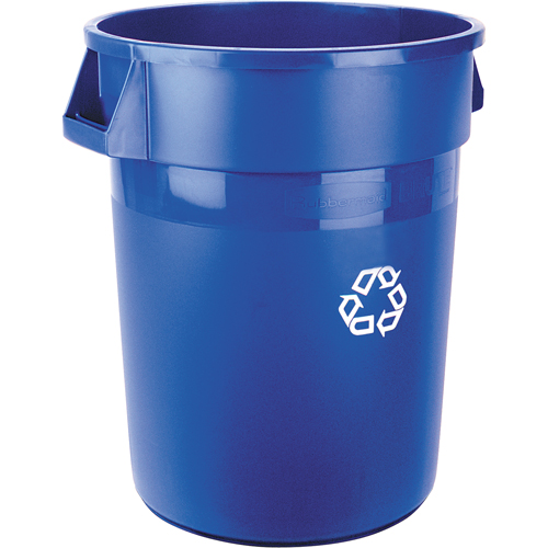 Contenant de collecte des d&eacute;chets recyclable Brute, Vrac, Plastique, 32 gal. US Oxymax Inc