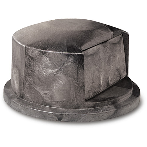 Round Brute&reg; Tops, Dome Lid, Plastic/Polyethylene, Fits Container Size: 22" Dia. Oxymax Inc