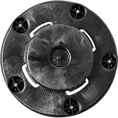 Chariot &agrave; visser Brute, Poly&eacute;thyl&egrave;ne, Noir, Convient aux contenants 20 - 55 US gal. Oxymax Inc