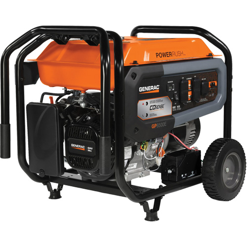 Portable Generator with COsense&reg; Technology, 8125 W Surge, 6500 W Rated, 120 V/240 V, 7.9 gal. Tank Oxymax Inc